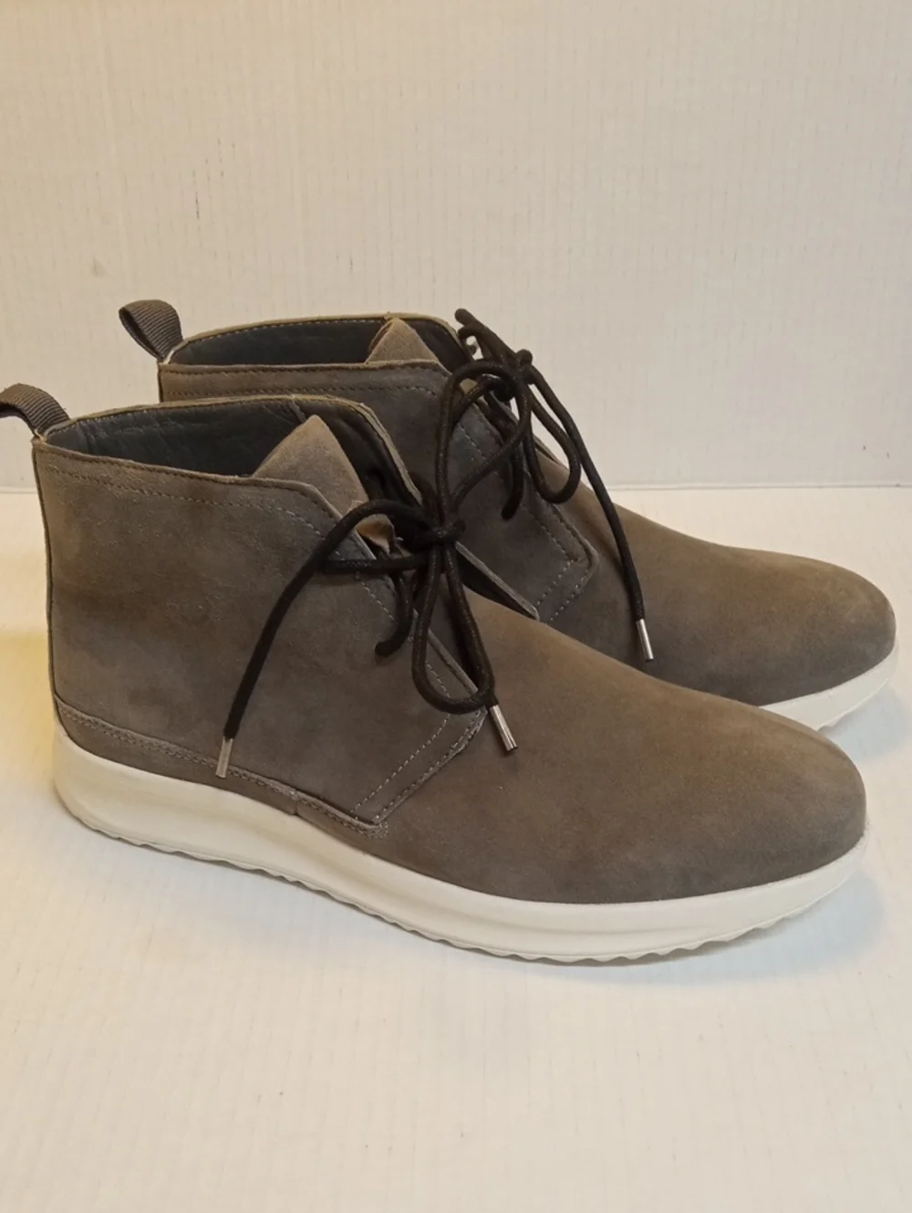 Men's Size 9 Boots Casual Suede Chukka Boot - Gray